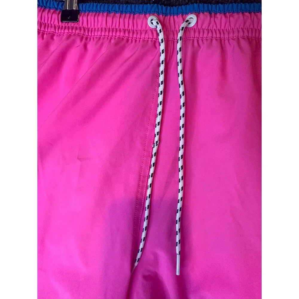 Chubbies The Avalons Mens XXL Neon Pink 5.5 Inch Swim Trunks 131221-016 NWT